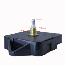 Hr1688 17mm Shaft Length Extended I Shaft Wall Clock Mechanism with Plastic Hanger